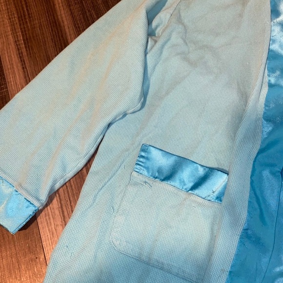 Elegant Blue Women's Robe - Picture 11 of 12